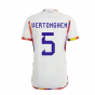 2022-2023 Belgium Away Shirt (VERTONGHEN 5)