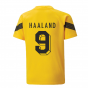 2022-2023 Borussia Dortmund Training Jersey (Yellow) - Kids (HAALAND 9)