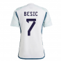 2022-2023 Bosnia Herzegovina Away Shirt (BESIC 7)