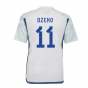 2022-2023 Bosnia Herzegovina Away Shirt (Kids) (DZEKO 11)