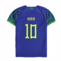 2022-2023 Brazil Away Little Boys Mini Kit (Kaka 10)