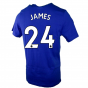 2022-2023 Chelsea Swoosh Tee (Blue) (JAMES 24)