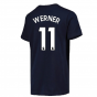 2022-2023 Chelsea Swoosh Tee (Navy) - Kids (WERNER 11)