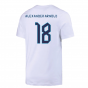 2022-2023 England Crest Tee (White) (Alexander-Arnold 18)