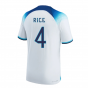 2022-2023 England Home Match Vapor Shirt (Rice 4)