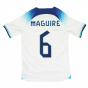 2022-2023 England Home Shirt (Kids) (MAGUIRE 6)