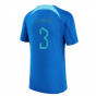 2022-2023 England Strike Dri-FIT Training Shirt (Blue) (Shaw 3)