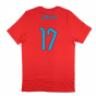 2022-2023 England World Cup Crest Tee (Red) (Saka 17)