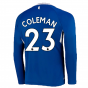 2022-2023 Everton Home Long Sleeve Shirt (COLEMAN 23)