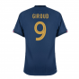 2022-2023 France Match Home Player Issue Shirt (GIROUD 9)