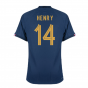 2022-2023 France Match Home Player Issue Shirt (HENRY 14)