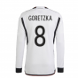 2022-2023 Germany Long Sleeve Home Shirt (GORETZKA 8)