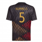 2022-2023 Germany Pre-Match Shirt (Black) - Kids (HUMMELS 5)