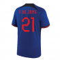 2022-2023 Holland Away Shirt (Kids) (F.DE JONG 21)