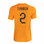 2022-2023 Holland Crest Tee (Orange) (TIMBER 2)