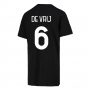 2022-2023 Inter Milan Crest Tee (Black) (DE VRIJ 6)