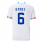 2022-2023 Italy Away Shirt (BARESI 6)