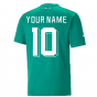 2022-2023 Italy Goalkeeper Shirt (Green) (Your Name)