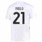 2022-2023 Juventus DNA Graphic Tee (White) (PIRLO 21)