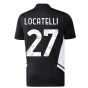 2022-2023 Juventus Training Shirt (Black) (LOCATELLI 27)