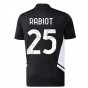 2022-2023 Juventus Training Shirt (Black) (RABIOT 25)