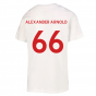 2022-2023 Liverpool Crest Tee (White) (ALEXANDER ARNOLD 66)