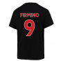 2022-2023 Liverpool Swoosh Tee (Black) (FIRMINO 9)