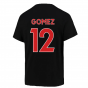 2022-2023 Liverpool Swoosh Tee (Black) (GOMEZ 12)