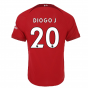 2022-2023 Liverpool Vapor Home Shirt (DIOGO J 20)