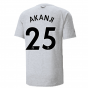 2022-2023 Man City Casuals Tee (Light Grey) (AKANJI 25)