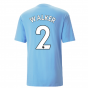 2022-2023 Man City FtblCulture Tee (Blue) (WALKER 2)