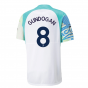 2022-2023 Man City Gameday Jersey (White) (GUNDOGAN 8)