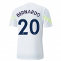 2022-2023 Man City Training Jersey (White) (BERNARDO 20)