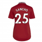 2022-2023 Man Utd Home Shirt (Ladies) (SANCHO 25)