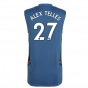 2022-2023 Man Utd Sleeveless Jersey (Blue) (ALEX TELLES 27)