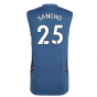 2022-2023 Man Utd Sleeveless Jersey (Blue) (SANCHO 25)