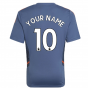 2022-2023 Man Utd Training Shirt (Blue) - Kids (Your Name)