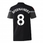 2022-2023 Man Utd Training Tee (Black) (B.FERNANDES 8)