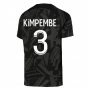 2022-2023 PSG Pre-Match Training Shirt (Black) - Kids (KIMPEMBE 3)