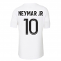 2022-2023 PSG Swoosh Tee (White) (NEYMAR JR 10)