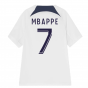 2022-2023 PSG Training Shirt (White) - Kids (MBAPPE 7)