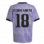 2022-2023 Real Madrid Away Shirt (Kids) (TCHOUAMENI 18)