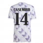 2022-2023 Real Madrid Pre-Match Shirt (White) (CASEMIRO 14)