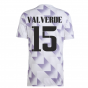 2022-2023 Real Madrid Pre-Match Shirt (White) (VALVERDE 15)