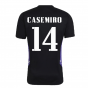 2022-2023 Real Madrid Training Shirt (Black) (CASEMIRO 14)