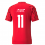 2022-2023 Serbia Pre-Match Jersey (Red) (JOVIC 11)