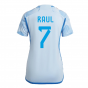 2022-2023 Spain Away Shirt (Ladies) (RAUL 7)