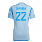 2022-2023 Spain Away Shirt (Sarabia 22)