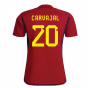 2022-2023 Spain Home Shirt (CARVAJAL 20)