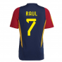 2022-2023 Spain Training Jersey (Navy) (RAUL 7)